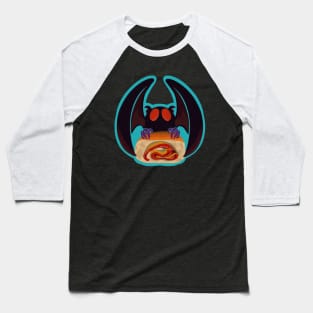 Mothman Pepperoni Roll WV Art Baseball T-Shirt